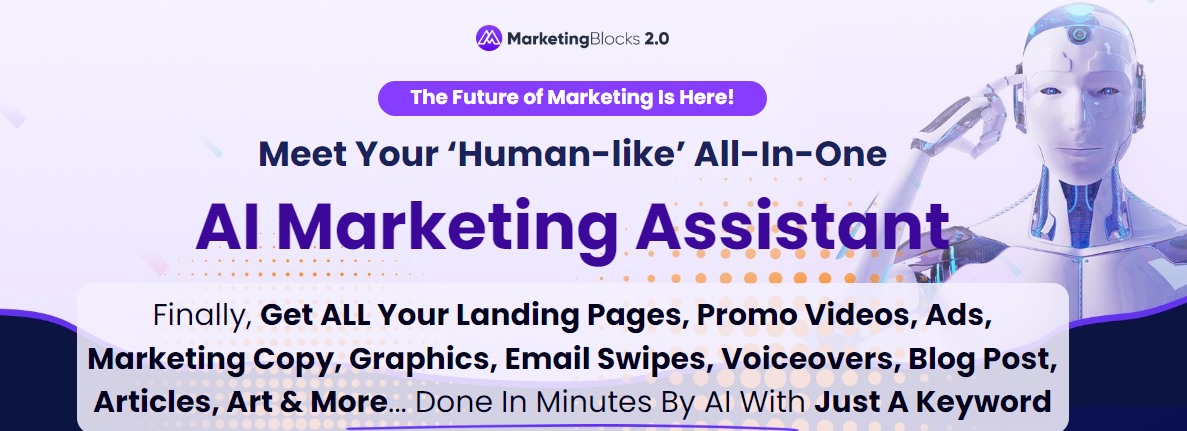 Get all your marketing needs created for you from a keyword