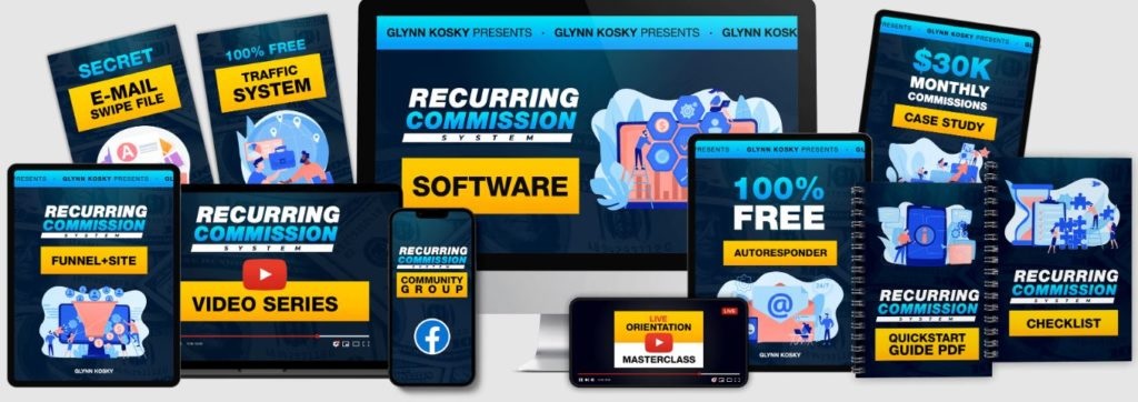 30,000+ usd per Month Recurring Commission System