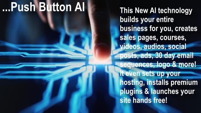 New AI technology builds your entire business for you